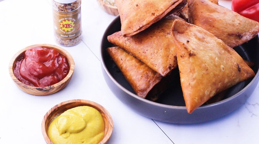 How To Make Cheeseburger Triangles | Easy Recipes