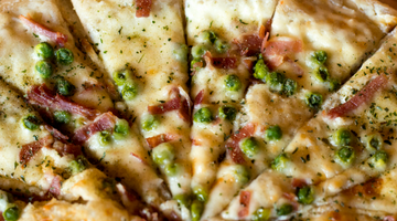 Pea and Prosciutto Pizza Recipe
