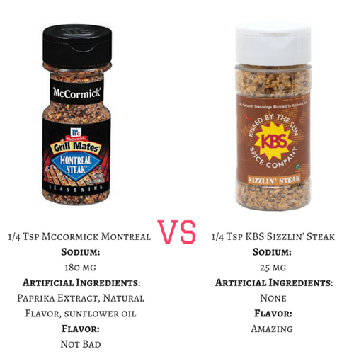Organic Spices Vs McCormicks