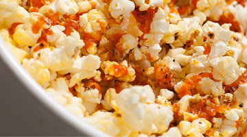 Sweet Hot Lime Popcorn Recipe | Kissed by the Sun