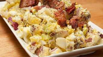 Bacon Potato Salad | Kissed by the Sun
