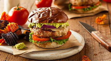 Spicy Turkey Burger | Kissed by the Sun