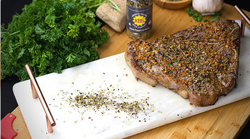 Black Pepper N Herbs Crusted Steak