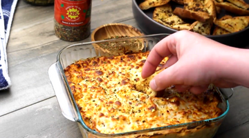 Buffalo Chicken Wing Dip W/ Sweet Pepper Chips