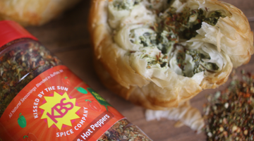 Sweet & Hot Spanakopita Rolls