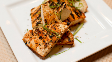 Grilled BBQ Tofu | Kissed by the Sun