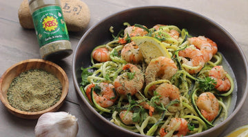 Garlic n Herbs Shrimp Scampi with Zucchini Noodles