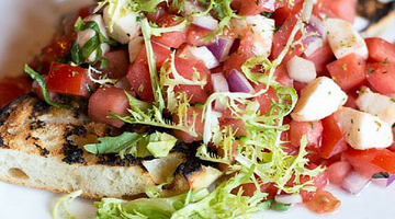 Sunny Citrus Bruschetta | Kissed by the Sun