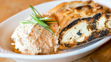 5 Minute Red Pepper Cream Cheese | Kissed by the Sun