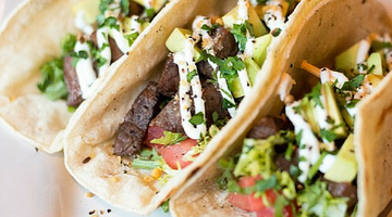 Sunny Steak Tacos | Kissed by the Sun