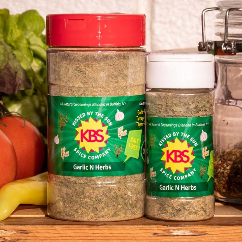 Salt Free Garlic and Herb Seasoning  Kissed by the Sun – Kissed by the Sun